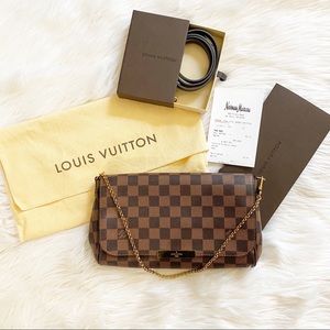 Louis Vuitton MM Favorite Damier Ebene
